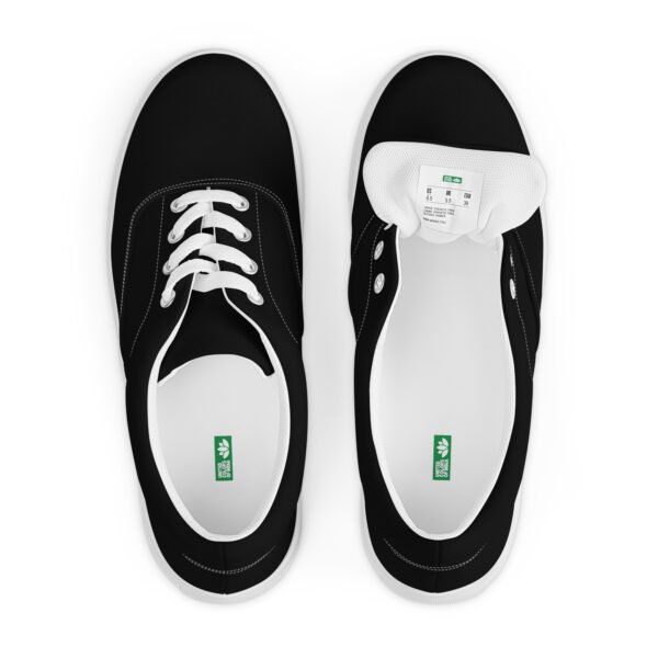 Men’s lace-up canvas shoes - Image 2