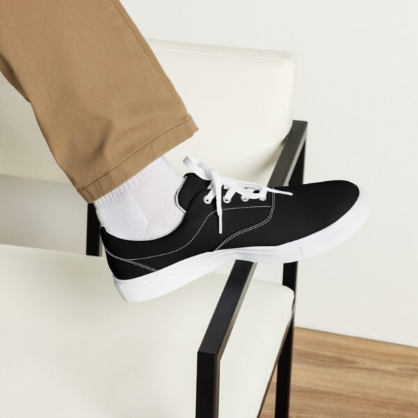 Men’s lace-up canvas shoes - Image 3