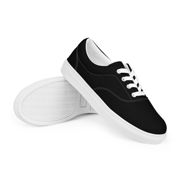 Men’s lace-up canvas shoes - Image 4