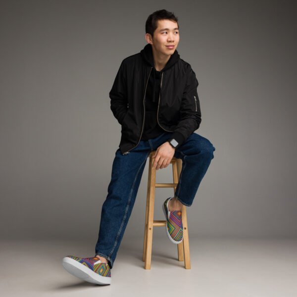 Men’s slip-on canvas shoes - Image 2
