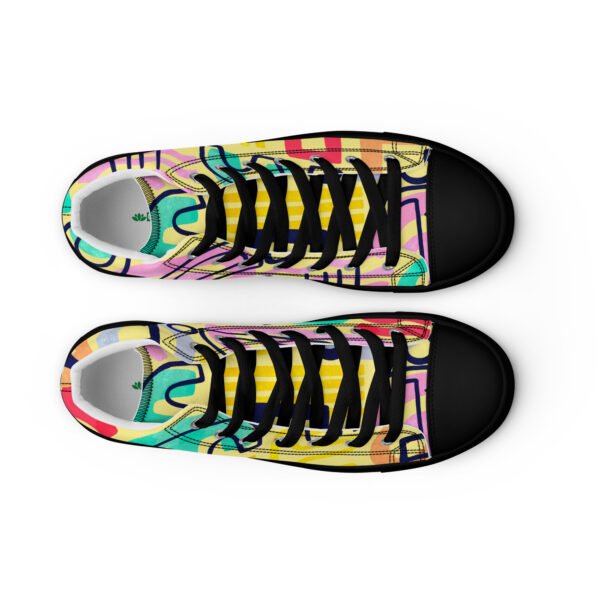 Women’s high top canvas shoes - Image 2